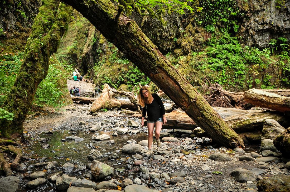 En route pour Oneonta Falls