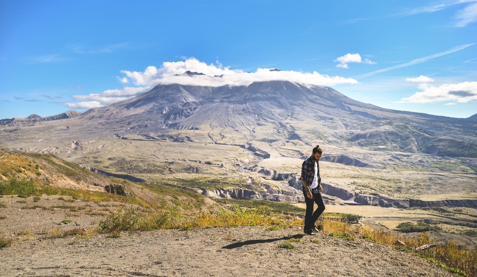 Depuis le Johnston Ridge Observatory