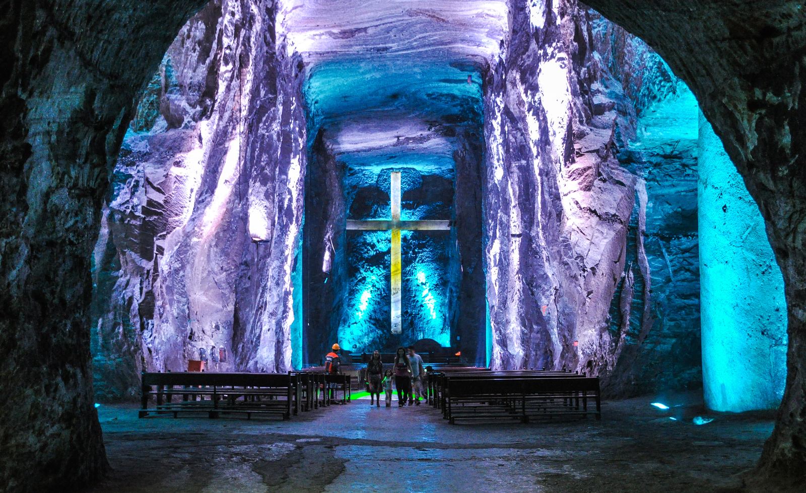 Visite de sel la Cathédrale de Zipaquirá Colombie Visite de sel la Cathédrale de Zipaquirá Colombie