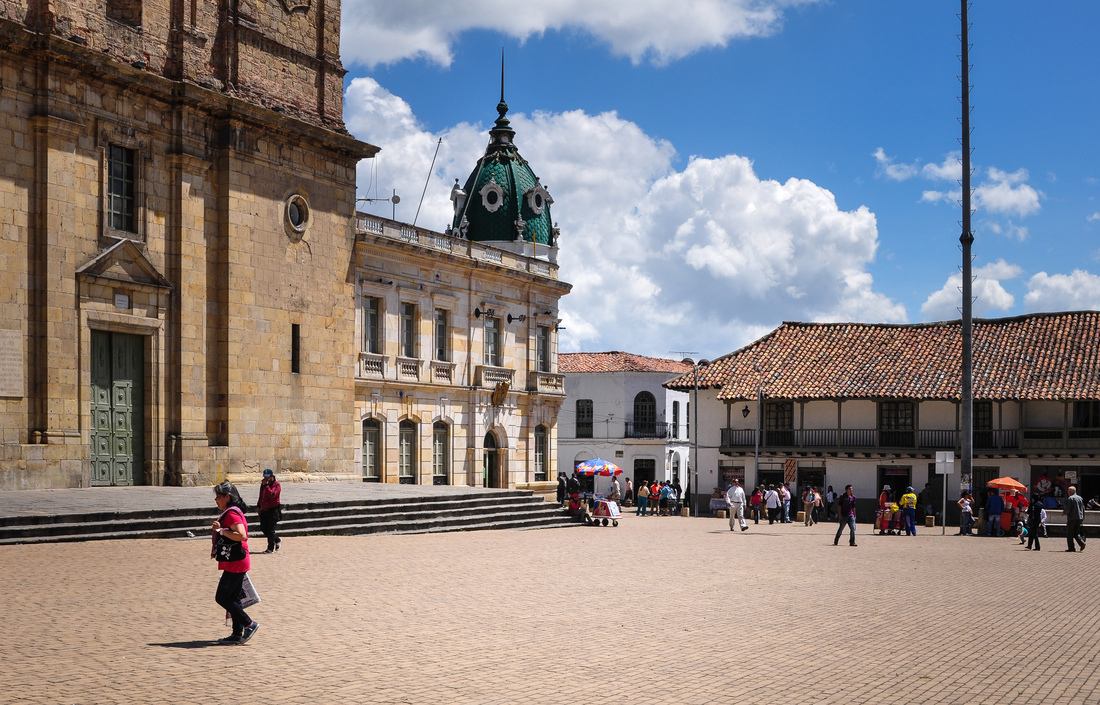 Eglise à Zipaquira en Colombie