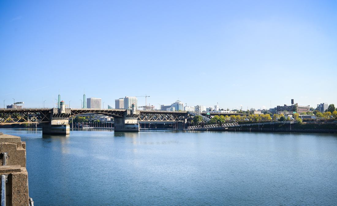 Sur les rives de la Willamette River