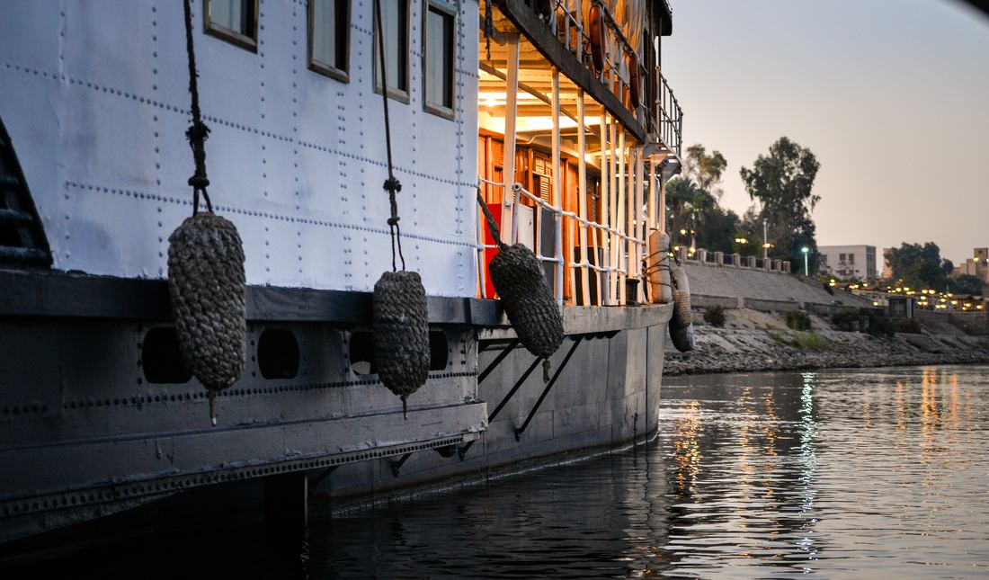 Steam Ship Sudan au port 