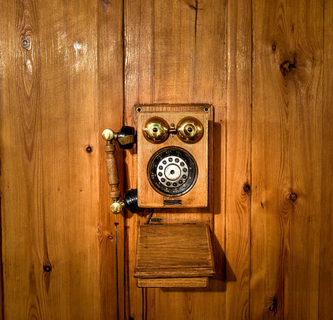 Téléphone à l'ancienne