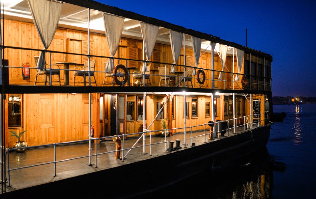 Steam Ship Sudan de nuit