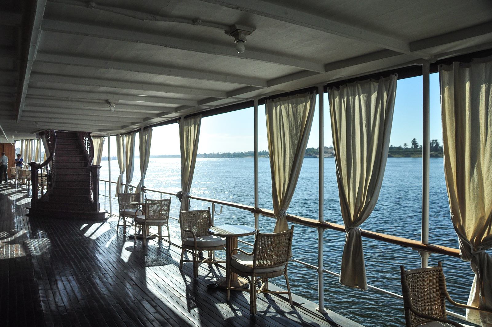 Vue depuis notre cabine