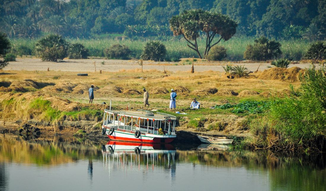 Egyptiens sur les rives