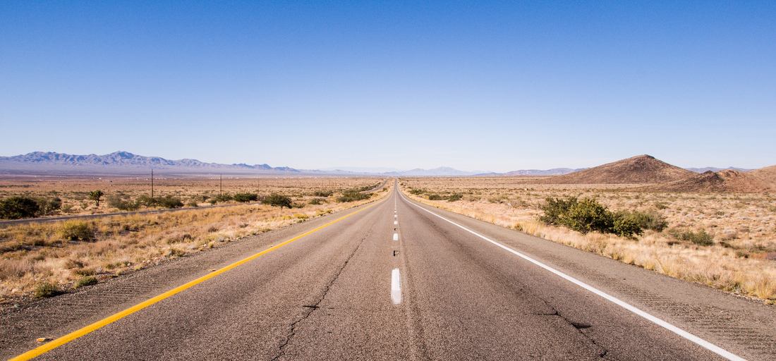 Lorsque nous etions sur les routes de l'Arizona