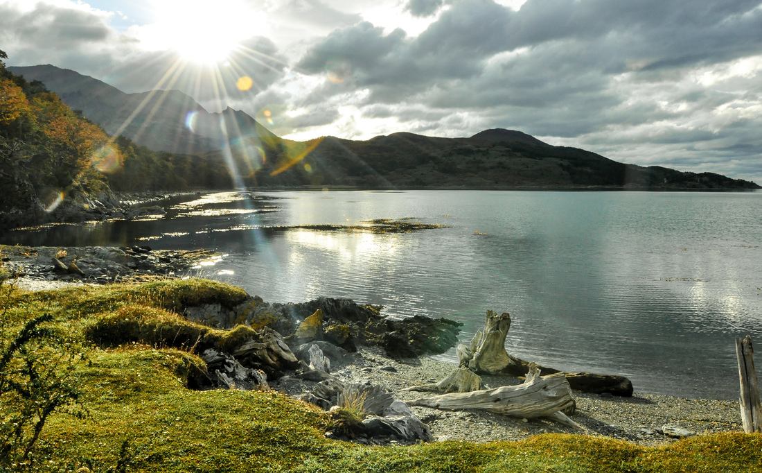 Paysages typiques à Ushuaia