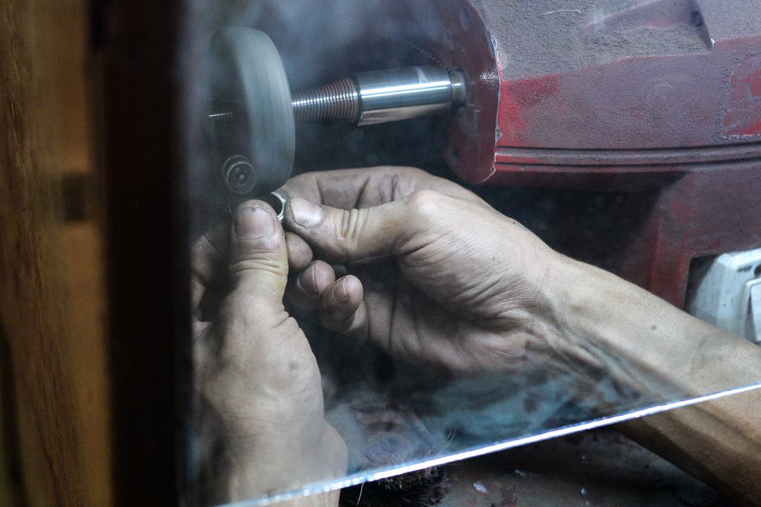 Finalisation de la bague