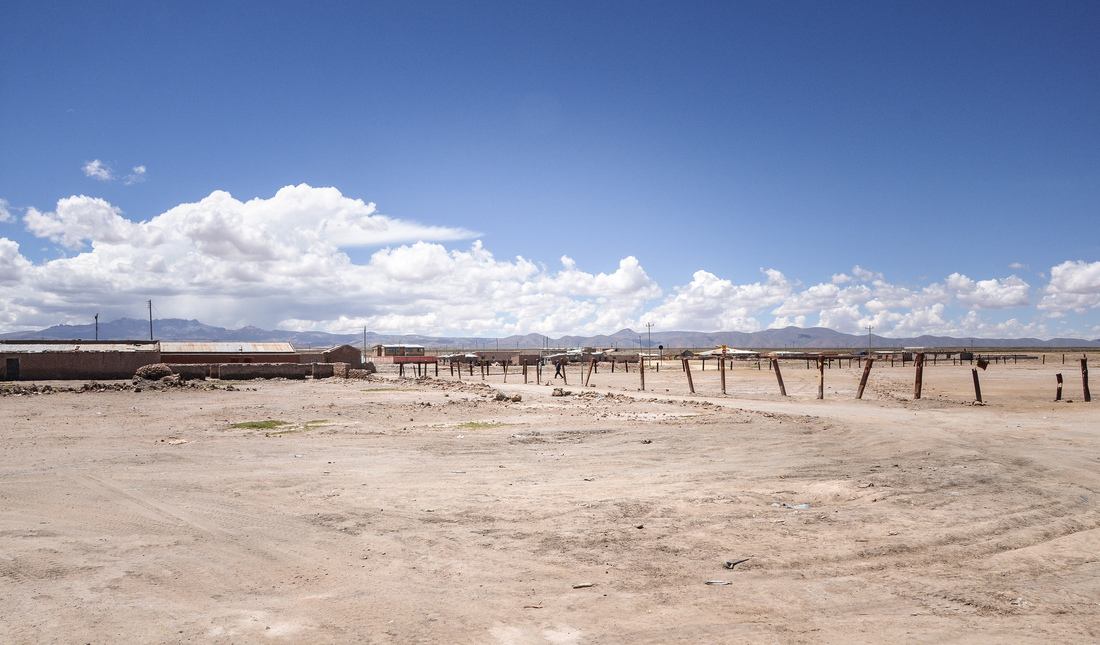 Ciel et paysage du coté d'Uyuni