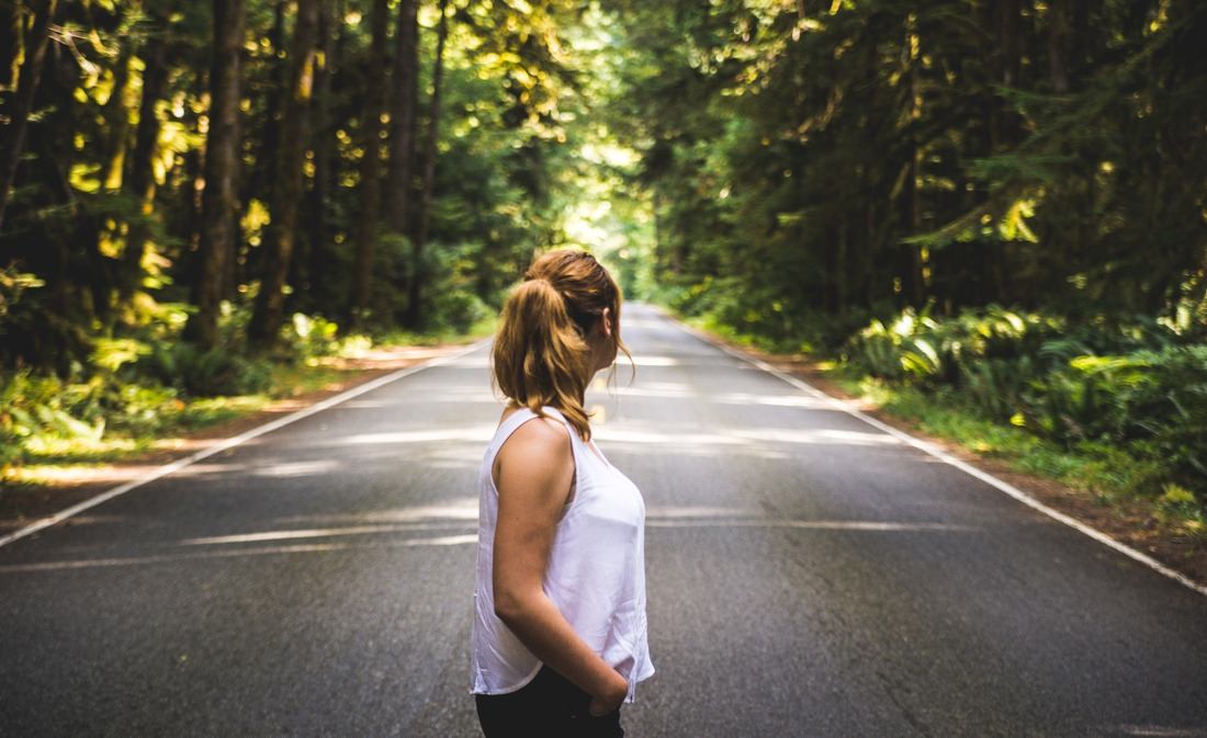 Manue sur les routes de la Péninsule Olympique