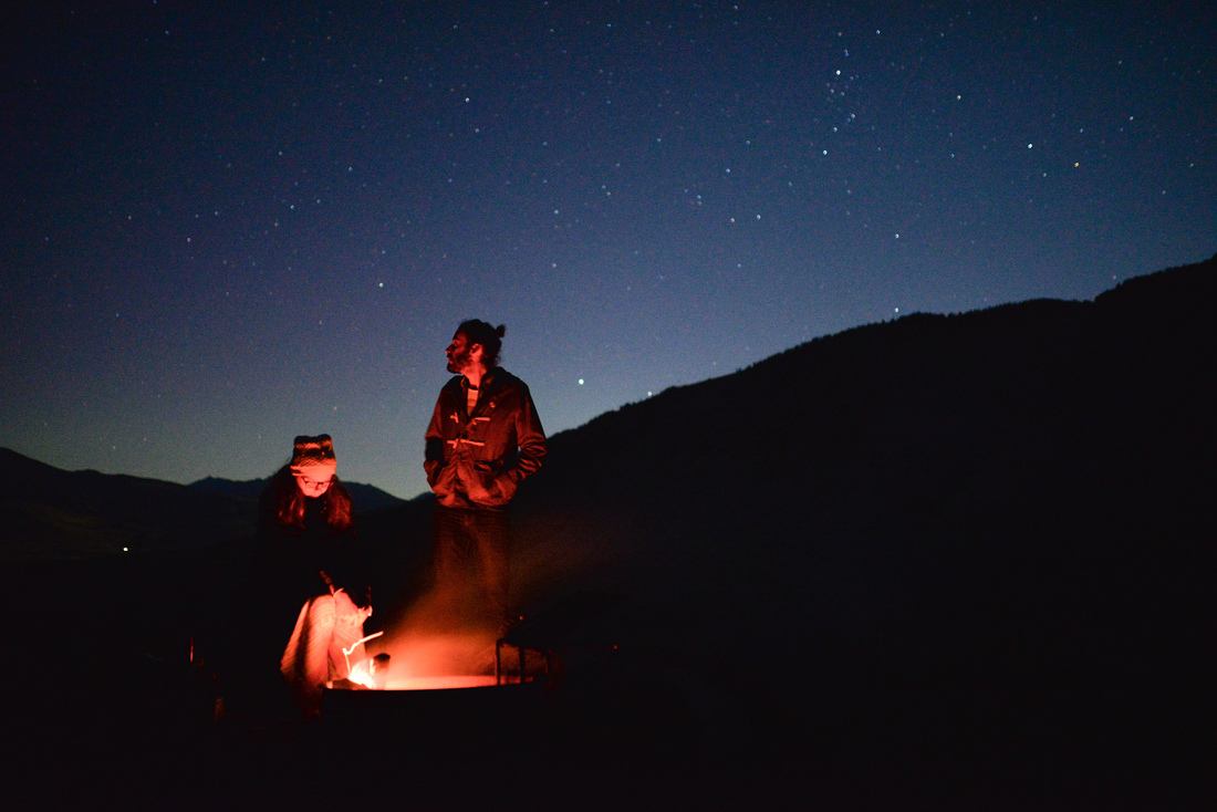 Camping à la belle étoile