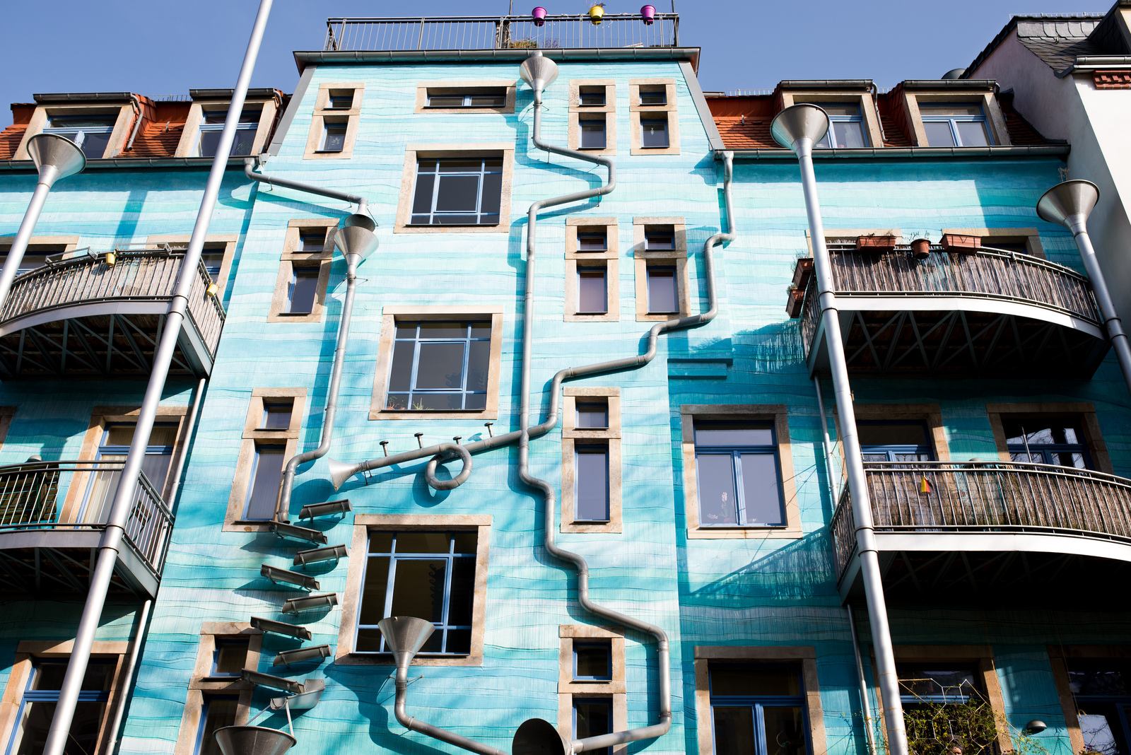 Immeuble musical de Kunsthofpassage