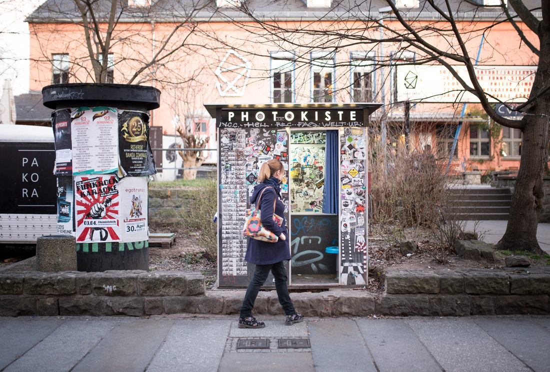 Photomaton sur Alaunstraße