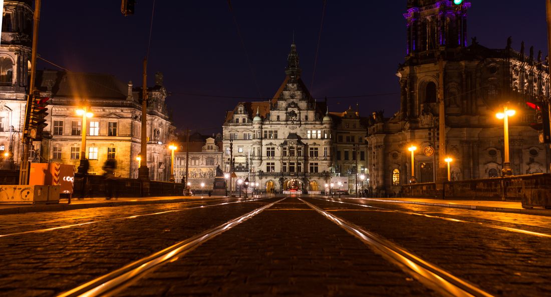 Dresde by night