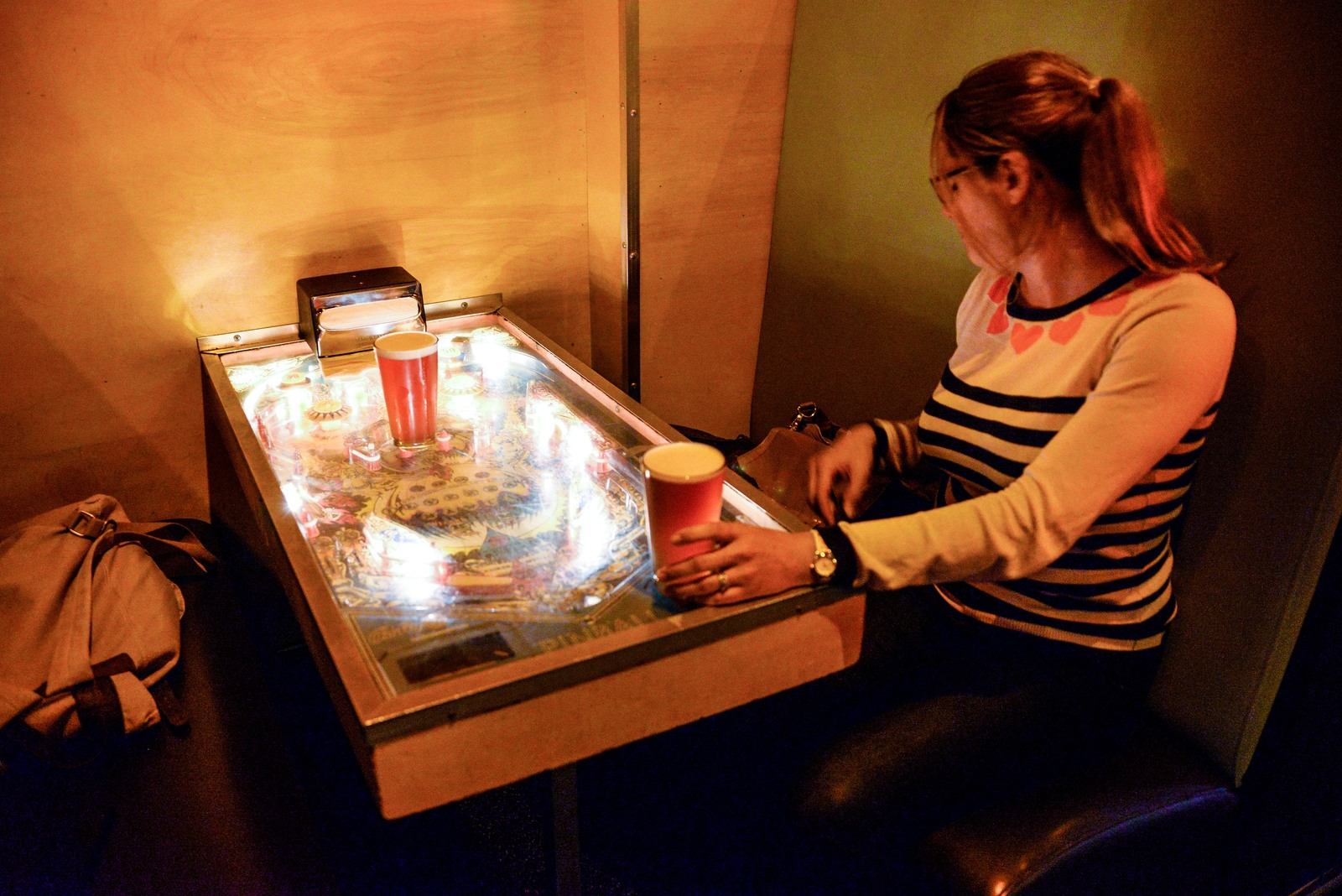 Tables flippers du Shorty's