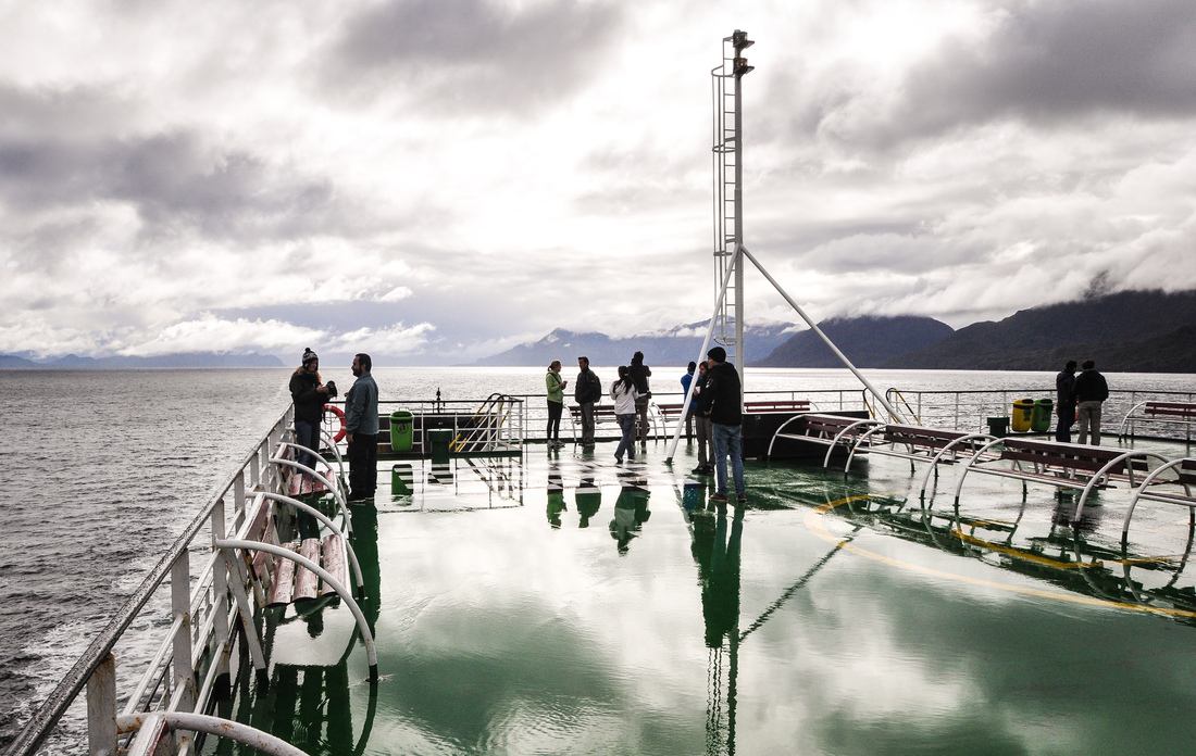 A bord du Navimag Ferries