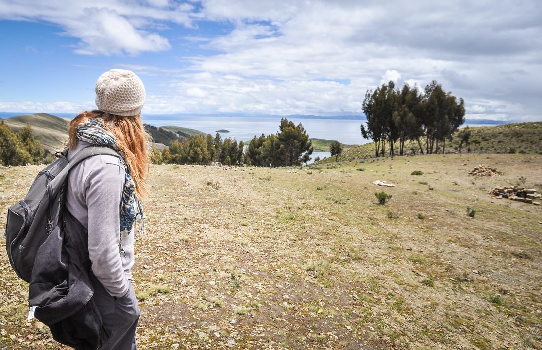 Au sommet de Isla del Sol