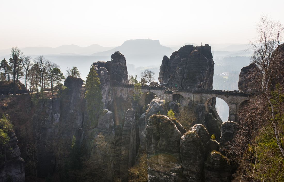 Bastei Brücke en Allemagne
