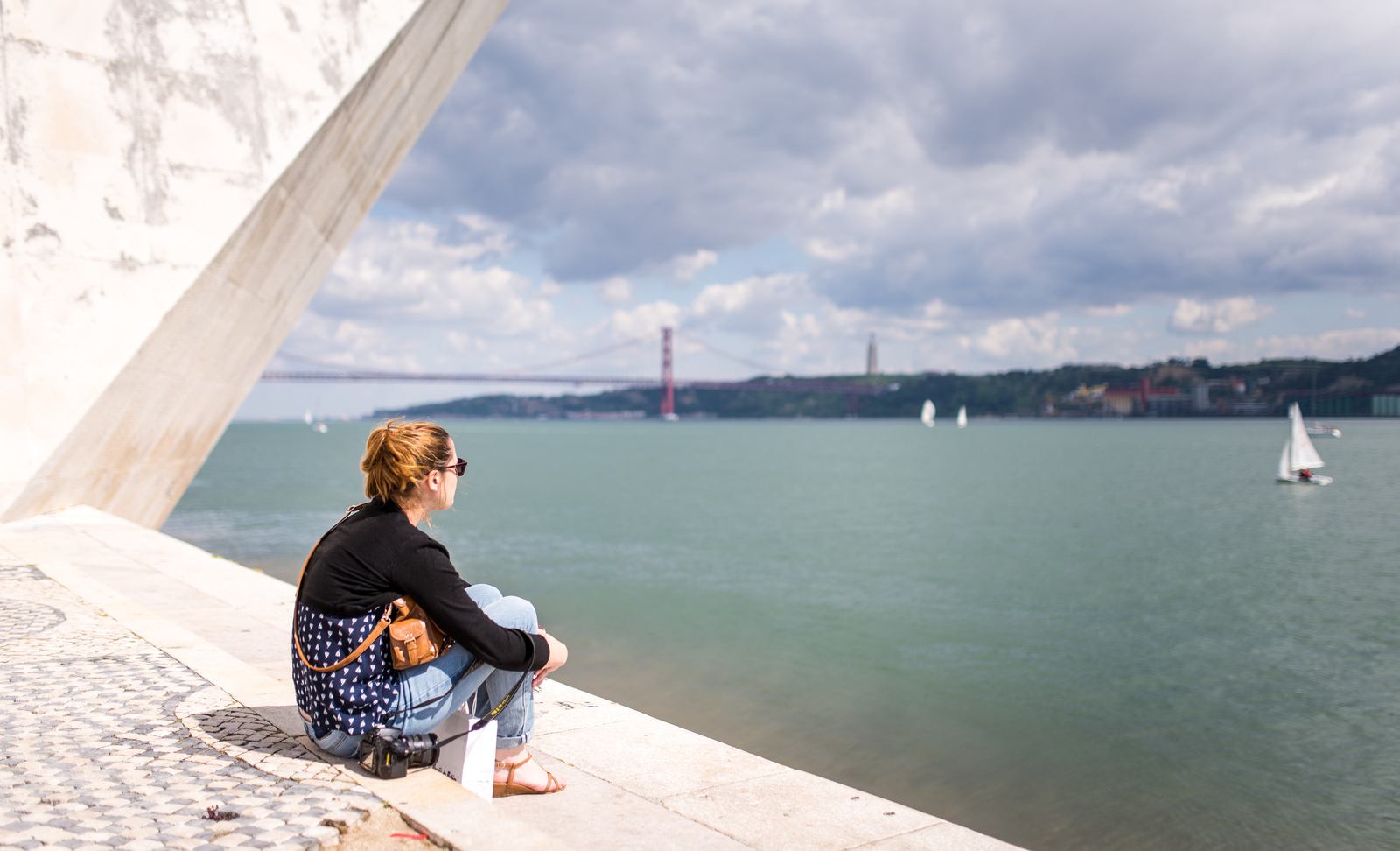 Monument des découvertes et pont du 25 avril