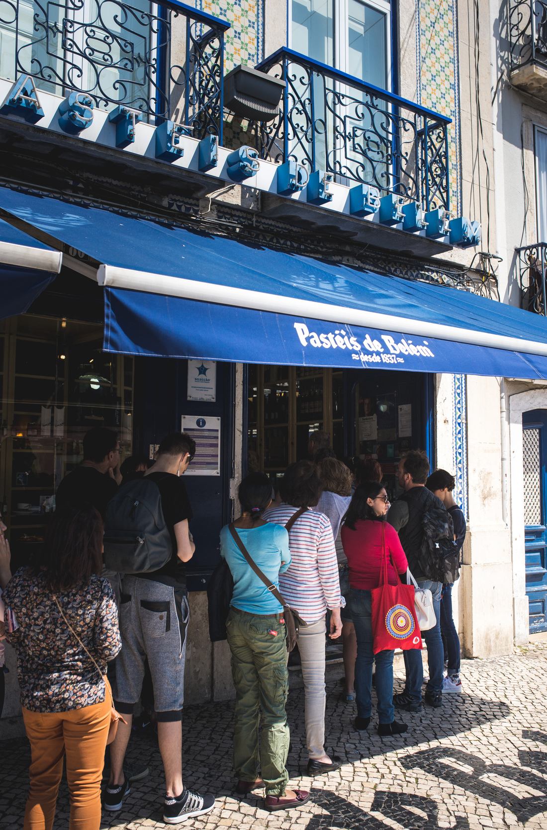 Faire la queue pour avoir des Pasteis de nana