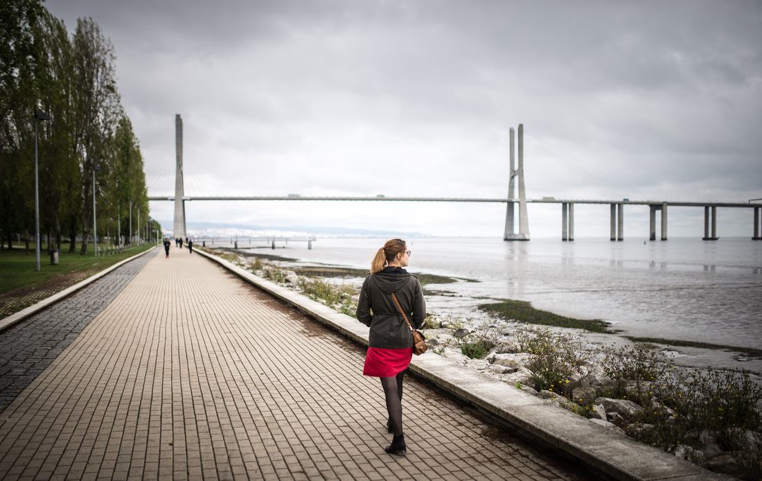 Balade vers le Pont Vasco de Gama