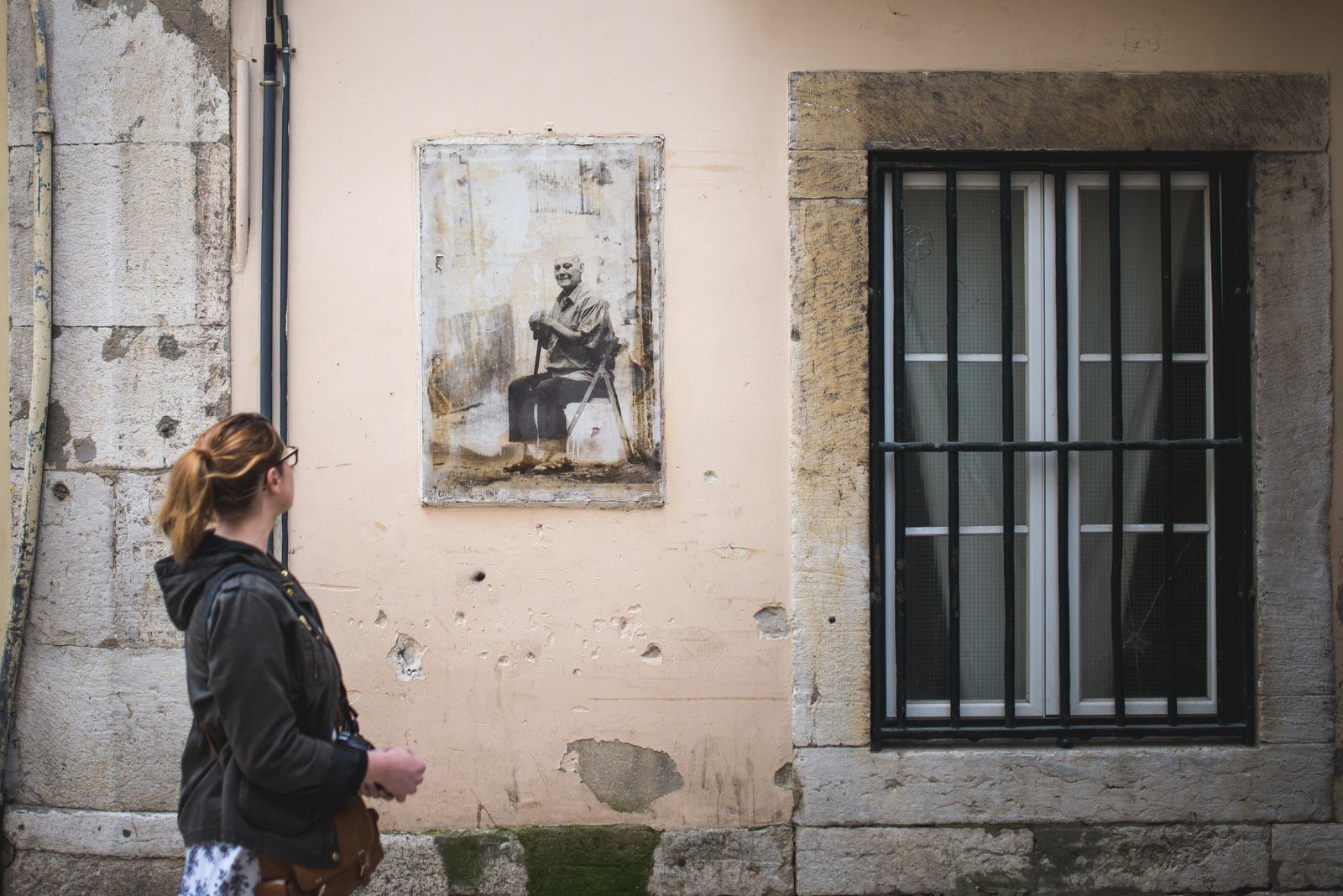 Portraits des gens du quartier