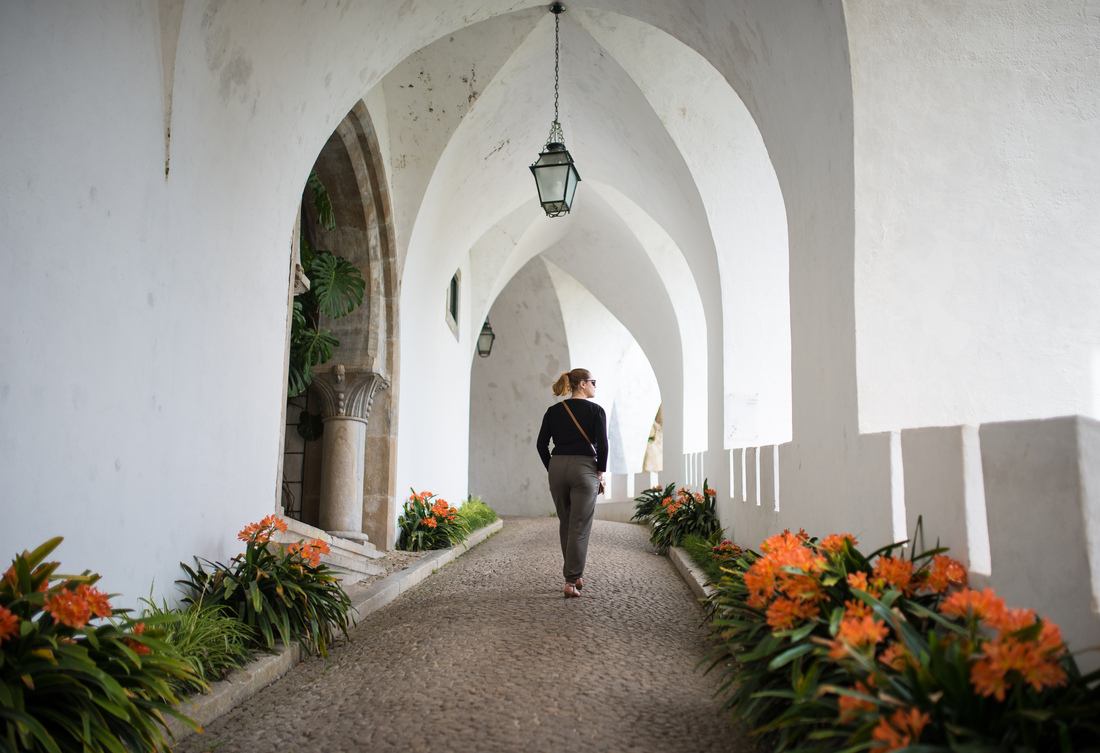 Pour arriver au Palais de Pena 