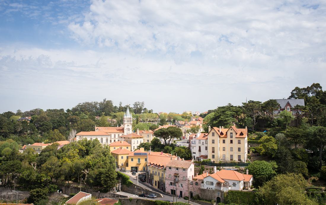 Jolie ville de Sintra 