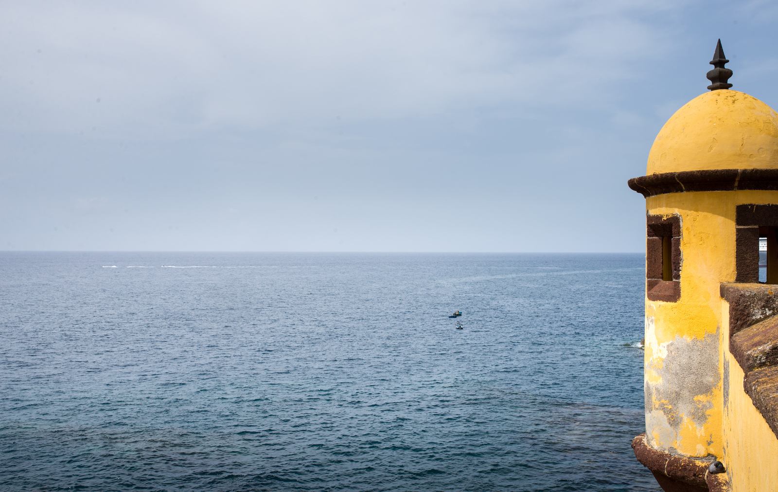 Vue depuis la forteresse de Santiago Vue depuis la forteresse de Santiago