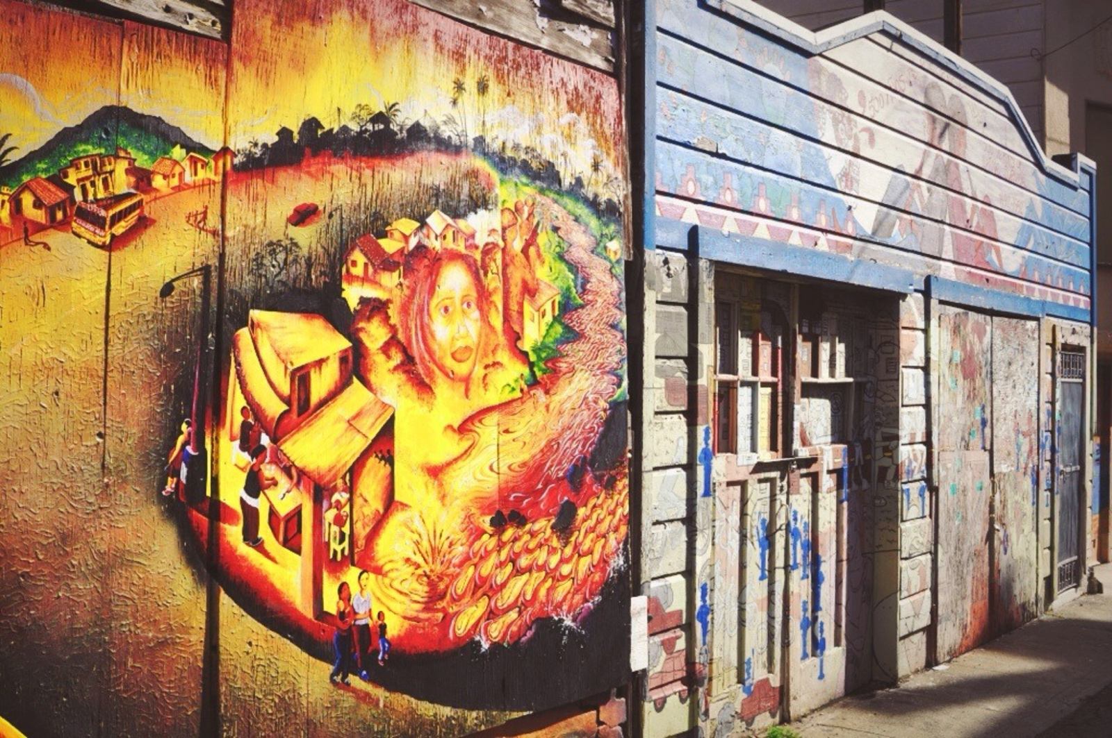 Street Art de Mission District, San Francisco Street Art de Mission District, San Francisco