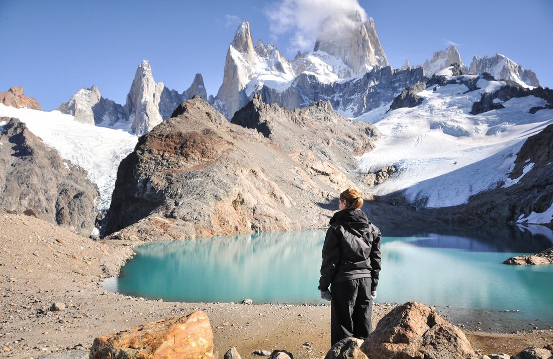Arrivée au pied du Fitz Roy