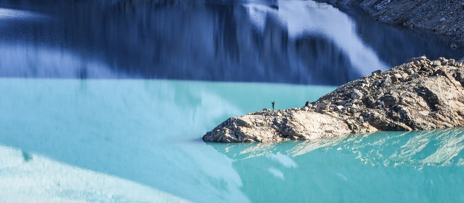 Couleur de l'eau au Fitz Roy