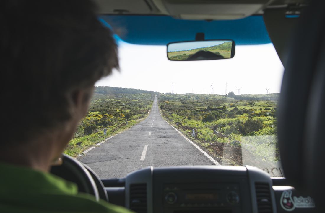 Sur le plateau de Madère