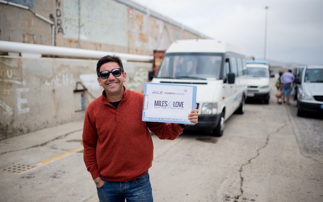 A notre arrivée sur Porto Santo 