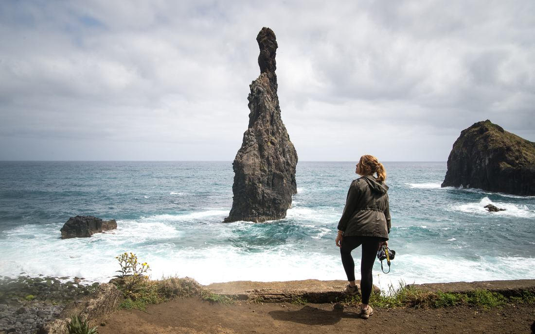 Manuelle devant Ilheus da Rib