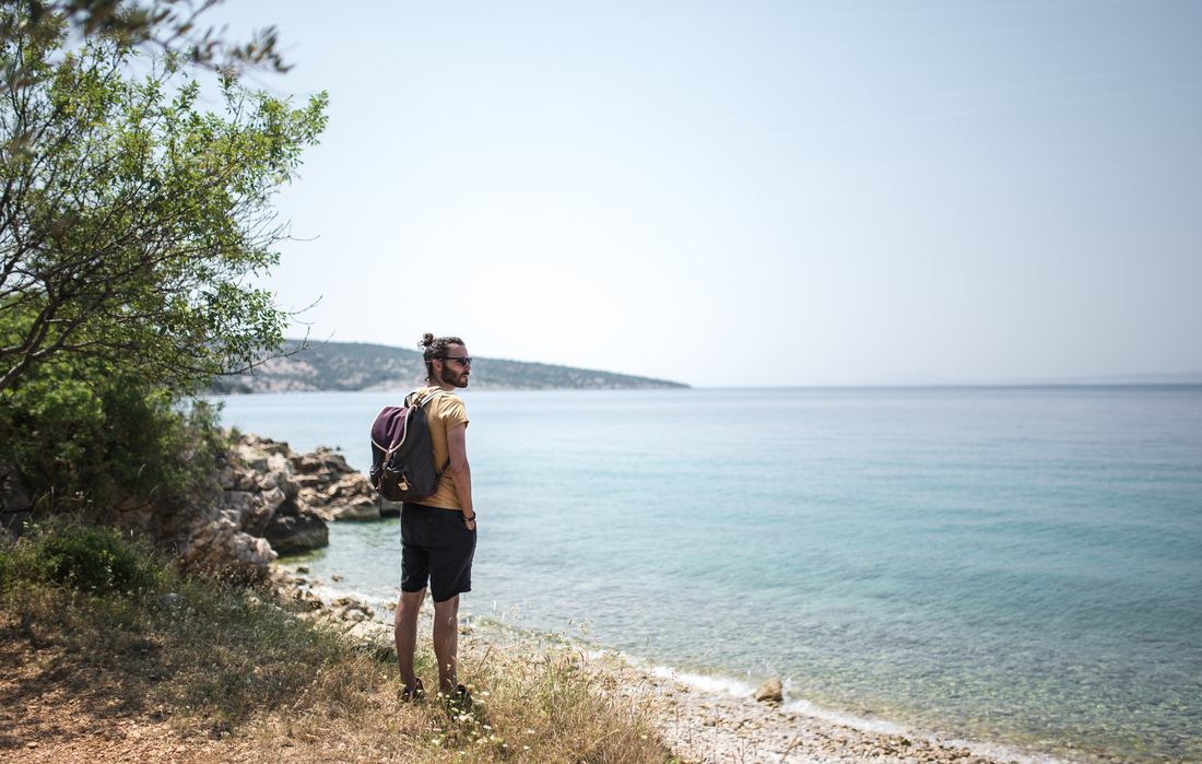 Tranquillité d'une crique de Punat