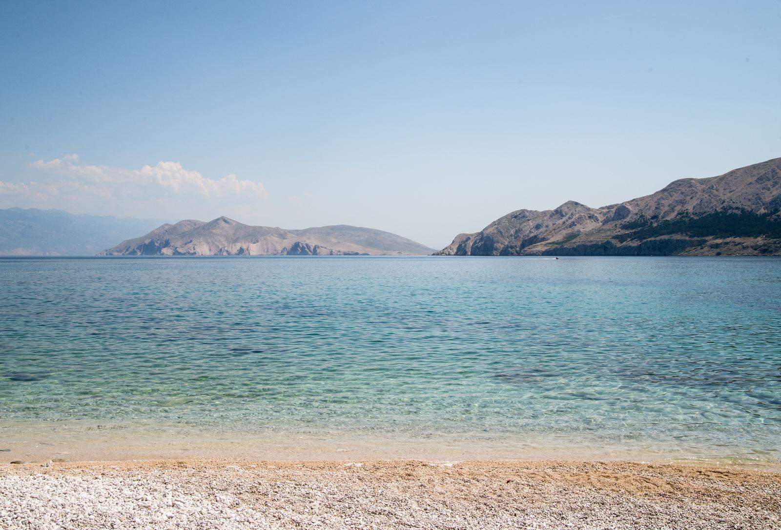 Mer turquoise de Baška
