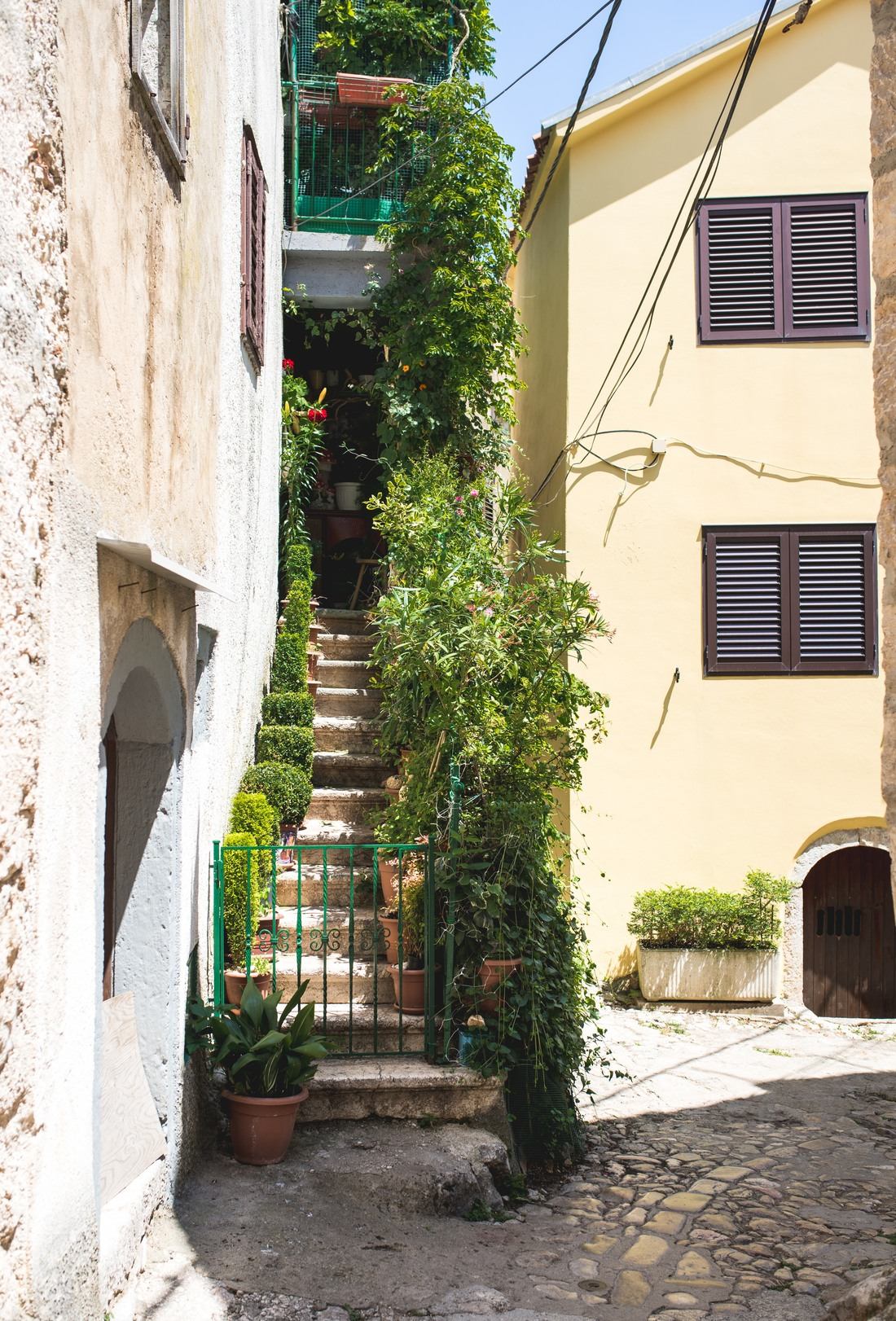 Petites maisons de Vrbnik