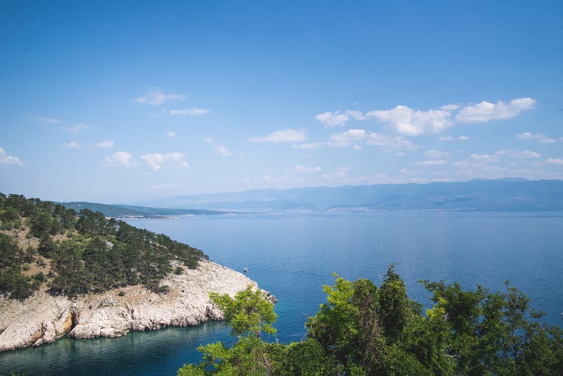 Sur la cote de Vrbnik