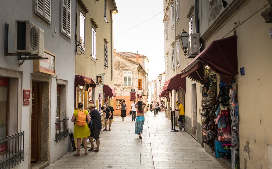 Dans les rues de Krk