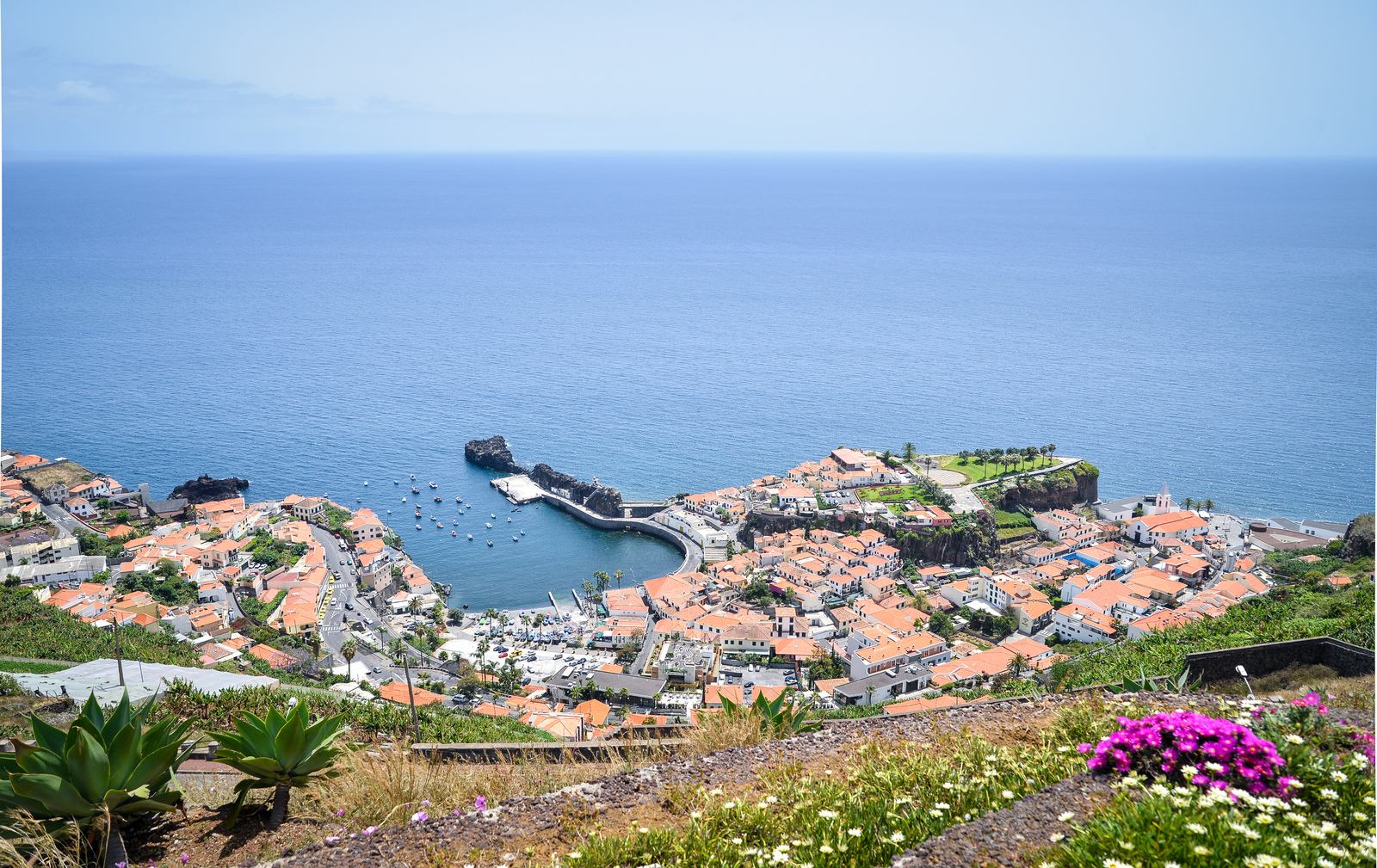 Jolie ville de Camara de Lobos