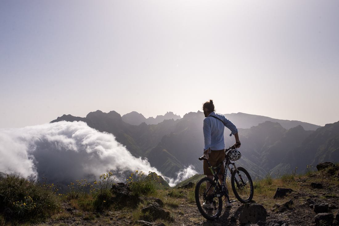 Profiter de la vue à vélo