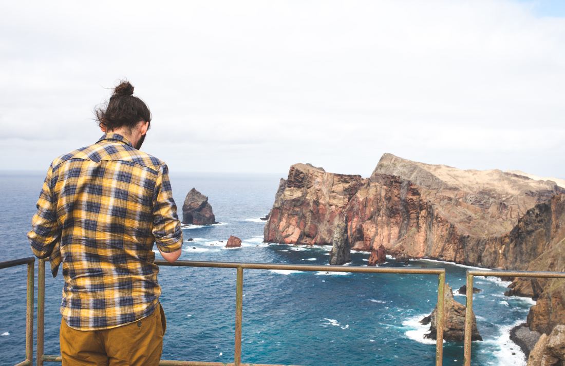 Seb devant Ponta do Rosto