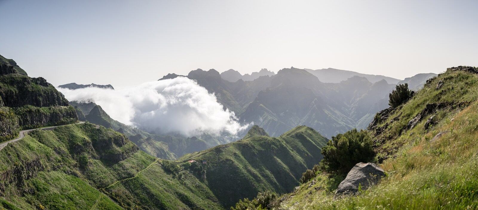 Panorama depuis le plateau de Madère Panorama depuis le plateau de Madère