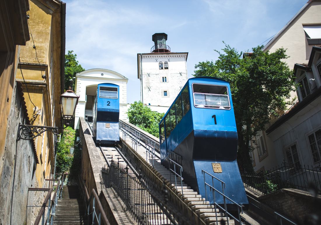 Le funiculaire de Zagreb