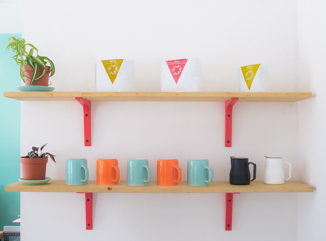 Décoration du Cogito Coffee