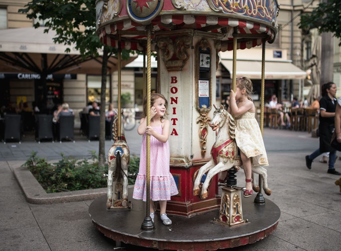 Petit manège pour enfants 
