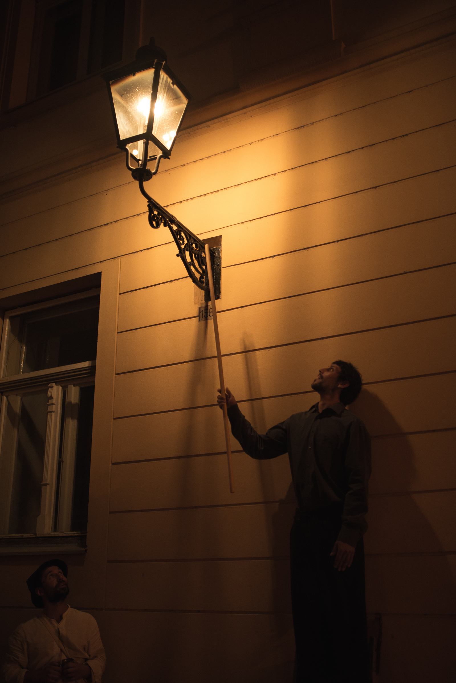 Allumeur de lampadaire