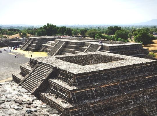 Pyramides de Tehotihuacan
